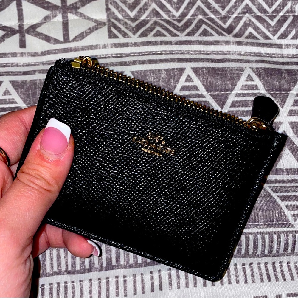 Coach keychain card wallet